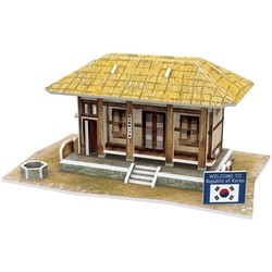 CubicFun Korean Thatched House W3160h