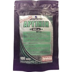 Fortogen Arginine 500 mg 100 cap
