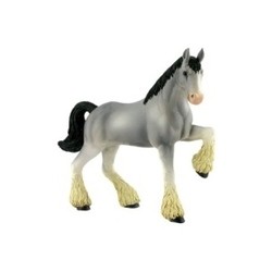 4D Master Gray Clydesdale Horse 26528
