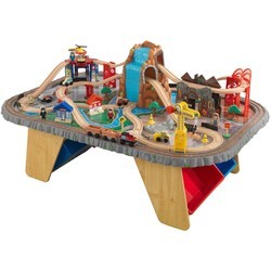 KidKraft Waterfall Junction Train Set and Table 17498