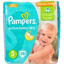 Pampers Active Baby-Dry 5 / 28 pcs