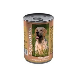 Dog Lunch Canned with Beef/Heart 0.41 kg