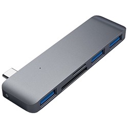Satechi Aluminum Type-C USB Hub (серый)