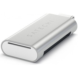 Satechi Aluminum Type-C Micro/SD Card Reader (серебристый)