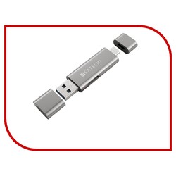 Satechi Aluminum Type-C USB 3.0 and Micro/SD Card Reader (серый)