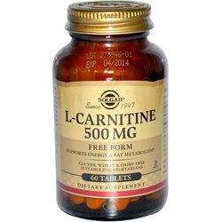 SOLGAR L-Carnitine 500 mg 60 tab