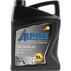 Alpine Gear Oil TDL 80W-90 5L