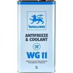 Wolver Antifreeze &amp; Coolant WG11 Ready To Use 5L