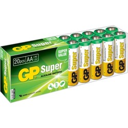 GP Super Alkaline 20xAA