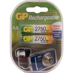 GP Rechargeable 2xAA 2750 mAh