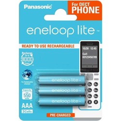 Panasonic Eneloop Lite Dect 3xAAA 550 mAh
