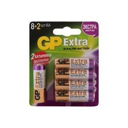 GP Extra Alkaline 10xAA (8+2)