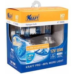 Kraft Pro +80 H7 2pcs