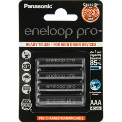 Panasonic Eneloop Pro 4xAAA 930 mAh