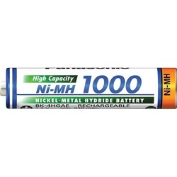 Panasonic High Capacity 1xAAA 1000 mAh
