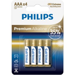 Philips Premium Alkaline 4xAAA