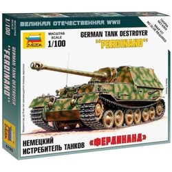 Zvezda German Tank Destroyer Ferdinand (1:100)