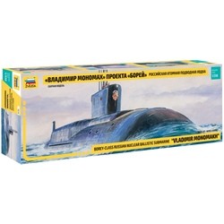Zvezda Borey Class Nuclear Ballistic Submarine Vladimir Monomakh (1:350)