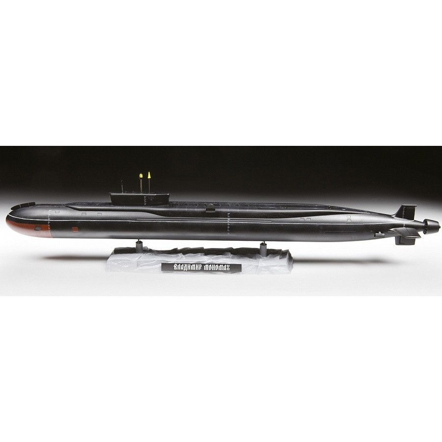 Zvezda Borey Class Nuclear Ballistic Submarine Vladimir Monomakh (1:350)