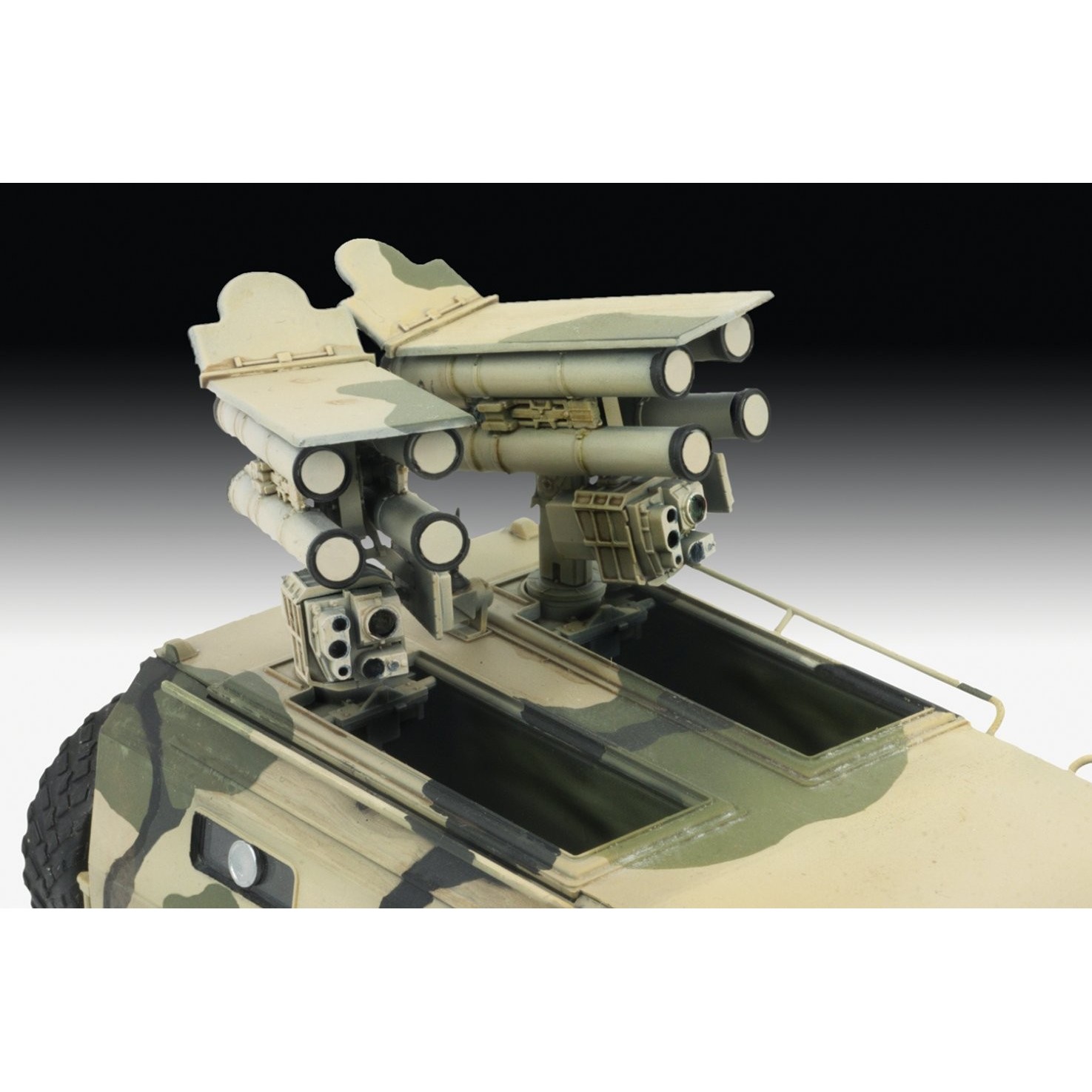 Zvezda GAZ Tigr with at Missile System Kornet-D (1:35)
