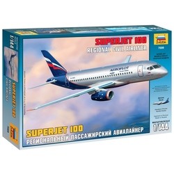 Zvezda Regional Civil Airliner Superjet 100 (1:144)
