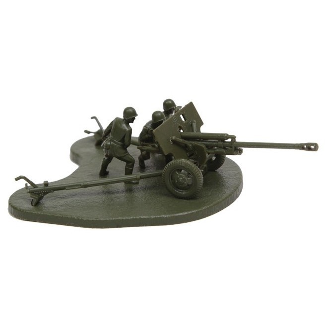 Zvezda Soviet Anti-Tank Gun ZIS-3 with Crew (1:72)
