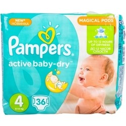 Pampers Active Baby-Dry 4 / 36 pcs