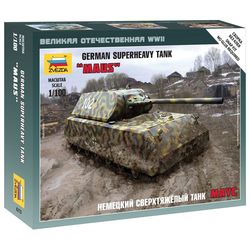 Zvezda German Superheavy Tank Maus (1:100)