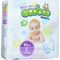 Ecoboo Diapers S / 82 pcs
