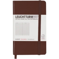 Leuchtturm1917 Squared Notebook Pocket Chocolate