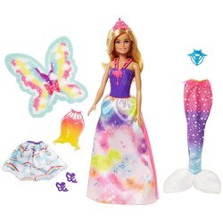 Barbie Dreamtopia with 3 Fairytale Costumes FJD08