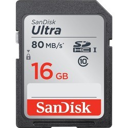 SanDisk Ultra 80MB/s SDHC UHS-I Class 10