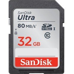 SanDisk Ultra 80MB/s SDHC UHS-I Class 10 32Gb
