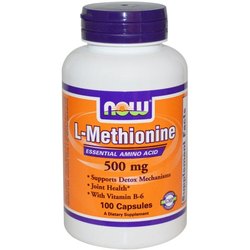 Now L-Methionine 500 mg 100 cap