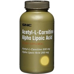 GNC Acetyl-L-Carnitine Alpha Lipoic Acid 60 cap