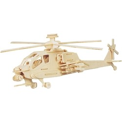Wooden Toys Attack Helicopter AH-64 Apache P072