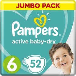 Pampers Active Baby-Dry 6 / 52 pcs