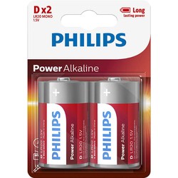 Philips Power Alkaline 2xD