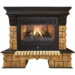 RealFlame Stone Brick 3D Novara 26