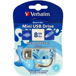 Verbatim Mini Elements 8Gb (синий)