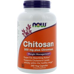 Now Chitosan 500 mg 120 cap