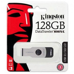 Kingston DataTraveler Swivl 128Gb (черный)