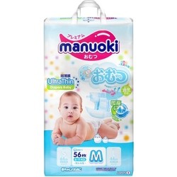 Manuoki Diapers M / 56 pcs
