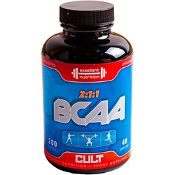 CULT Sport Nutrition BCAA 2-1-1 200 cap