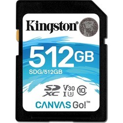 Kingston SDXC Canvas Go! 512Gb