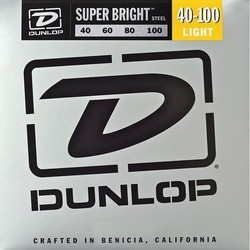 Dunlop Super Bright Steel Bass 40-100