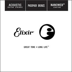 Elixir Acoustic Phosphor Bronze NW Single 22