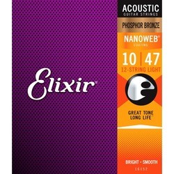 Elixir Acoustic Phosphor Bronze 12-String 10-47