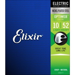 Elixir Electric Optiweb Light-Heavy 10-52