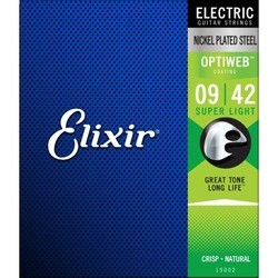 Elixir Electric Optiweb Super Light 9-42